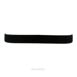 colar choker veludo preto ródio branco