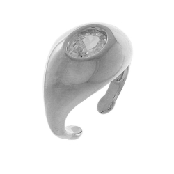 anel dedinho oval