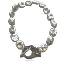 colar pré order gray pearl orgânico