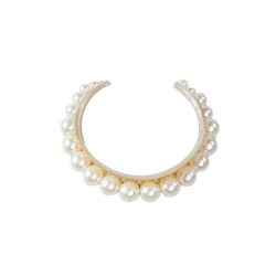 pulseira bracelete com pérolas