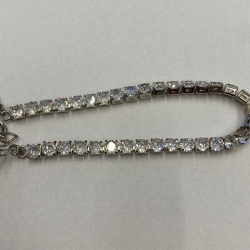 pulseira rivieira maleavel com extensor 16cm