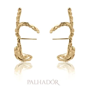 brinco earhook enlace ouro