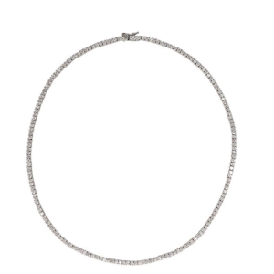 colar riviera moissanite prata 925