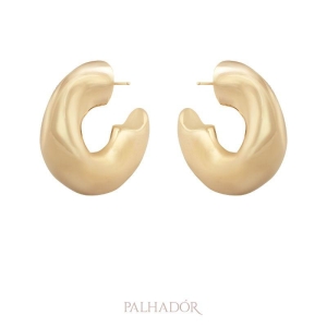 brinco argola disforme orgânic