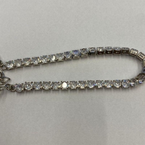 pulseira rivieira maleavel com extensor 16cm