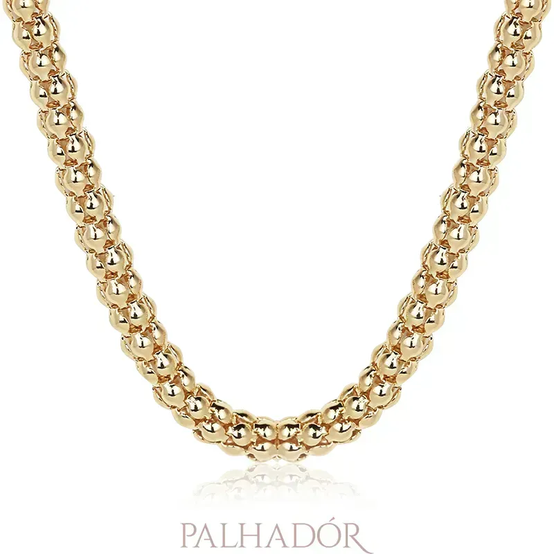 CHOKER MORANGO 50MM OURO