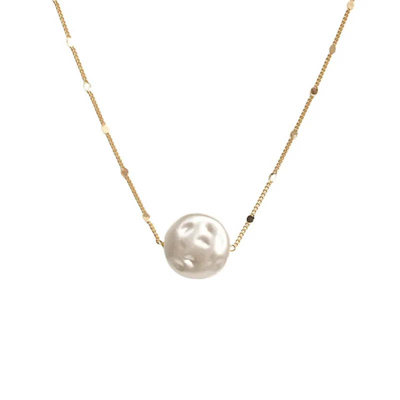 COLAR CHOKER PÉROLA MOEDA