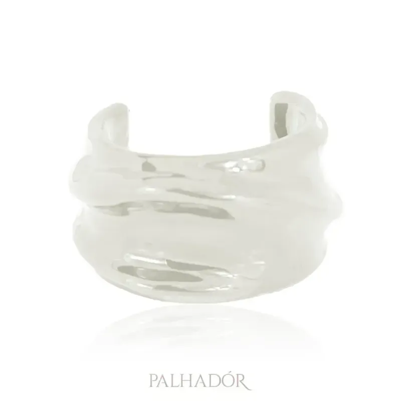 BRACELETE ONDAS SPFW ESMALTADO WHITE