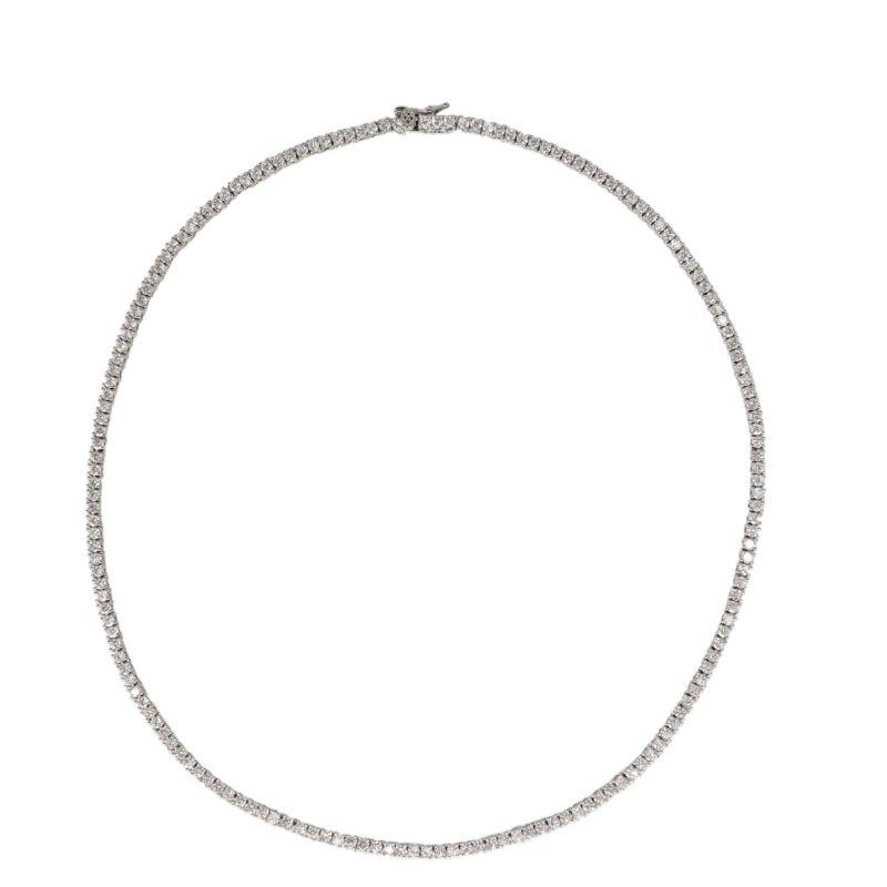 COLAR RIVIERA MOISSANITE PRATA 925