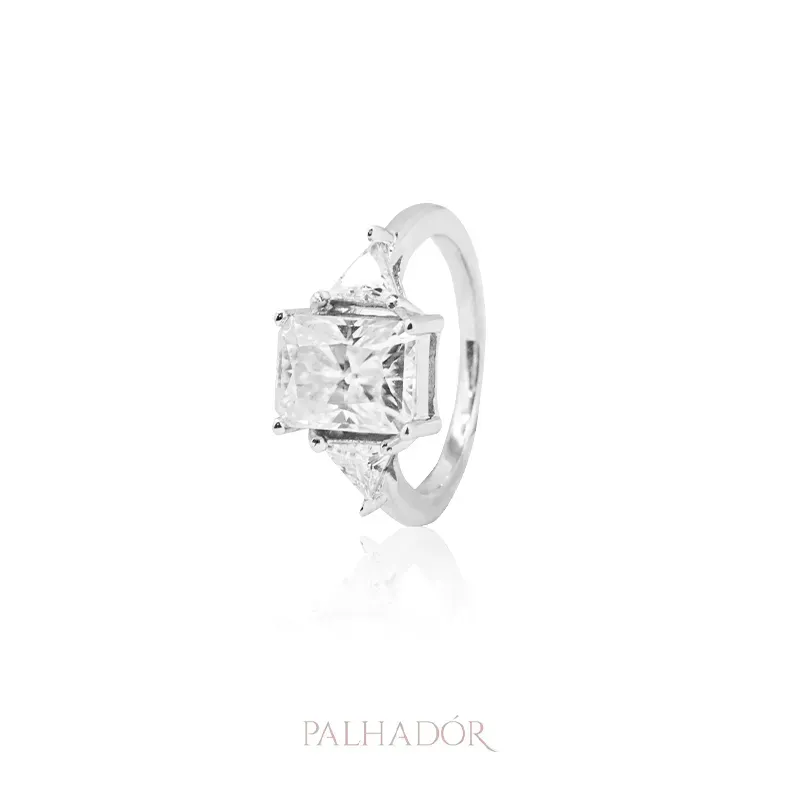 ANEL MOISSANITE PRATA 925  3 QUILATES